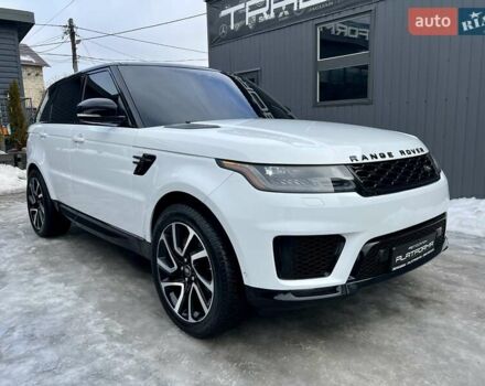 Білий Ленд Ровер Range Rover Sport, об'ємом двигуна 3 л та пробігом 179 тис. км за 34900 $, фото 11 на Automoto.ua