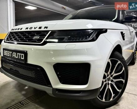 Білий Ленд Ровер Range Rover Sport, об'ємом двигуна 2 л та пробігом 76 тис. км за 45500 $, фото 89 на Automoto.ua