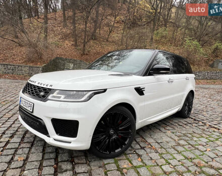 Белый Ленд Ровер Рендж Ровер Спорт, объемом двигателя 5 л и пробегом 100 тыс. км за 58000 $, фото 1 на Automoto.ua