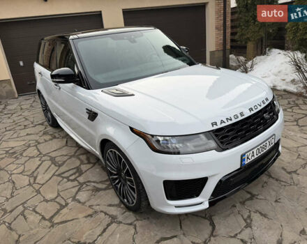 Білий Ленд Ровер Range Rover Sport, об'ємом двигуна 3 л та пробігом 96 тис. км за 37500 $, фото 11 на Automoto.ua