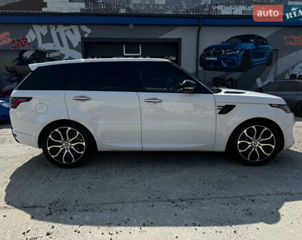 Белый Ленд Ровер Рендж Ровер Спорт, объемом двигателя 3 л и пробегом 76 тыс. км за 55000 $, фото 4 на Automoto.ua