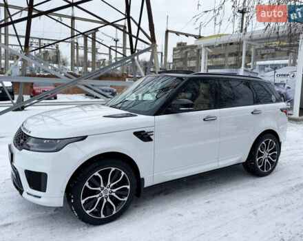 Білий Ленд Ровер Range Rover Sport, об'ємом двигуна 3 л та пробігом 59 тис. км за 71900 $, фото 5 на Automoto.ua