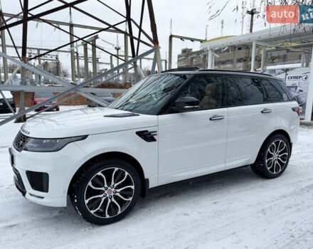 Білий Ленд Ровер Range Rover Sport, об'ємом двигуна 3 л та пробігом 59 тис. км за 71900 $, фото 4 на Automoto.ua