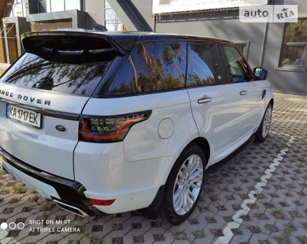 Білий Ленд Ровер Range Rover Sport, об'ємом двигуна 2.99 л та пробігом 70 тис. км за 77400 $, фото 12 на Automoto.ua