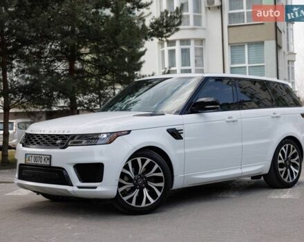 Білий Ленд Ровер Range Rover Sport, об'ємом двигуна 3 л та пробігом 50 тис. км за 53000 $, фото 13 на Automoto.ua