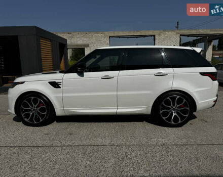 Белый Ленд Ровер Рендж Ровер Спорт, объемом двигателя 3 л и пробегом 76 тыс. км за 55000 $, фото 5 на Automoto.ua