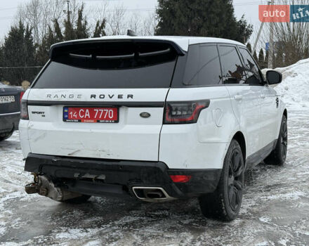 Белый Ленд Ровер Рендж Ровер Спорт, объемом двигателя 3 л и пробегом 116 тыс. км за 37300 $, фото 6 на Automoto.ua
