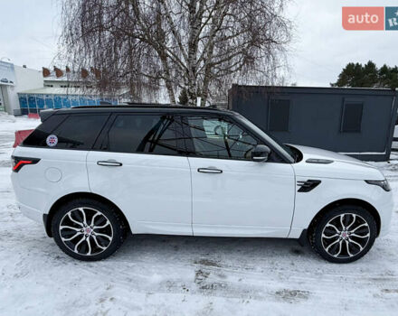 Білий Ленд Ровер Range Rover Sport, об'ємом двигуна 3 л та пробігом 59 тис. км за 71900 $, фото 18 на Automoto.ua