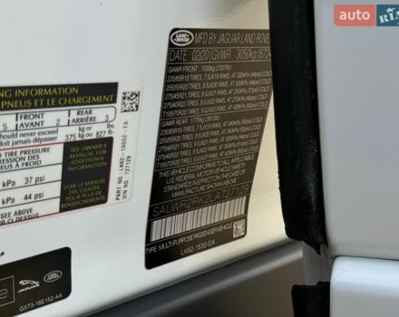 Білий Ленд Ровер Range Rover Sport, об'ємом двигуна 2.99 л та пробігом 147 тис. км за 39500 $, фото 229 на Automoto.ua