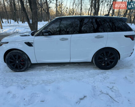 Білий Ленд Ровер Range Rover Sport, об'ємом двигуна 3 л та пробігом 78 тис. км за 55400 $, фото 7 на Automoto.ua