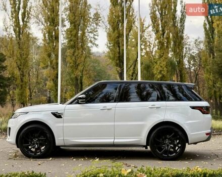 Ленд Ровер Рендж Ровер Спорт 2020 в Киеве на Automoto.ua Белый Ленд Ровер Рендж Ровер Спорт, объемом двигателя 3 л и пробегом 36 тыс. км за 62950 $, фото 7 на Automoto.ua