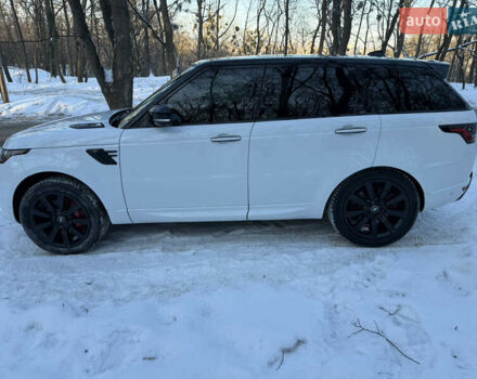 Белый Ленд Ровер Рендж Ровер Спорт, объемом двигателя 3 л и пробегом 78 тыс. км за 61800 $, фото 7 на Automoto.ua