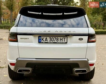 Ленд Ровер Рендж Ровер Спорт 2020 в Киеве на Automoto.ua Белый Ленд Ровер Рендж Ровер Спорт, объемом двигателя 3 л и пробегом 36 тыс. км за 62950 $, фото 5 на Automoto.ua