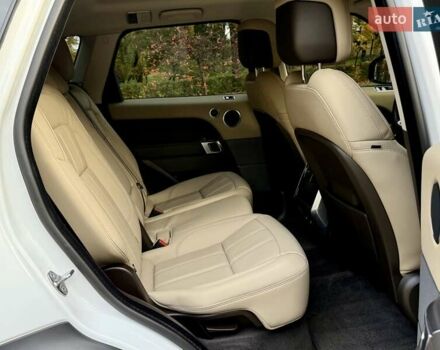 Ленд Ровер Рендж Ровер Спорт 2020 в Киеве на Automoto.ua Белый Ленд Ровер Рендж Ровер Спорт, объемом двигателя 3 л и пробегом 36 тыс. км за 62950 $, фото 70 на Automoto.ua