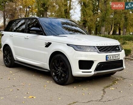 Ленд Ровер Рендж Ровер Спорт 2020 в Киеве на Automoto.ua Белый Ленд Ровер Рендж Ровер Спорт, объемом двигателя 3 л и пробегом 36 тыс. км за 62950 $, фото 2 на Automoto.ua