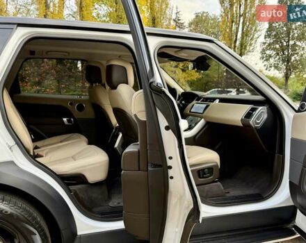 Ленд Ровер Рендж Ровер Спорт 2020 в Киеве на Automoto.ua Белый Ленд Ровер Рендж Ровер Спорт, объемом двигателя 3 л и пробегом 36 тыс. км за 62950 $, фото 79 на Automoto.ua