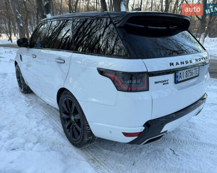 Белый Ленд Ровер Рендж Ровер Спорт, объемом двигателя 3 л и пробегом 78 тыс. км за 61800 $, фото 6 на Automoto.ua