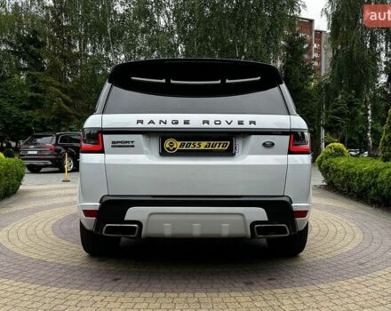 Білий Ленд Ровер Range Rover Sport, об'ємом двигуна 2 л та пробігом 113 тис. км за 55900 $, фото 5 на Automoto.ua