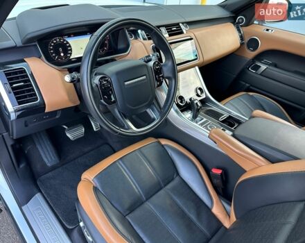 Білий Ленд Ровер Range Rover Sport, об'ємом двигуна 3 л та пробігом 146 тис. км за 49500 $, фото 10 на Automoto.ua