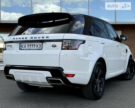 Білий Ленд Ровер Range Rover Sport, об'ємом двигуна 3 л та пробігом 50 тис. км за 69999 $, фото 9 на Automoto.ua