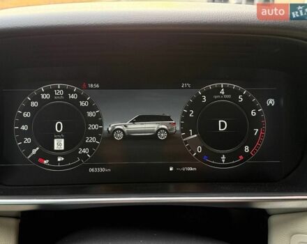 Білий Ленд Ровер Range Rover Sport, об'ємом двигуна 3 л та пробігом 63 тис. км за 53000 $, фото 25 на Automoto.ua