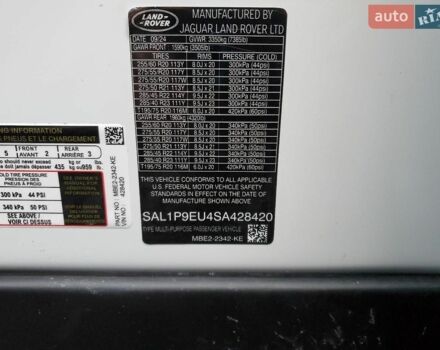 Білий Ленд Ровер Range Rover Sport, об'ємом двигуна 3 л та пробігом 13 тис. км за 40000 $, фото 12 на Automoto.ua