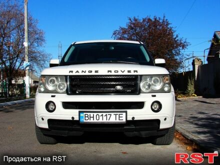 Білий Ленд Ровер Range Rover Sport, об'ємом двигуна 3.6 л та пробігом 323 тис. км за 12500 $, фото 1 на Automoto.ua