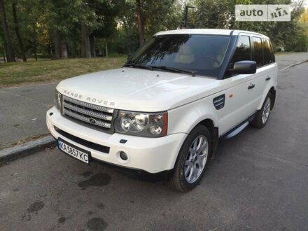 Ленд Ровер Рендж Ровер Спорт 2007 в Киеве на Automoto.ua Белый Ленд Ровер Рендж Ровер Спорт, объемом двигателя 4.2 л и пробегом 200 тыс. км за 10700 $, фото 1 на Automoto.ua