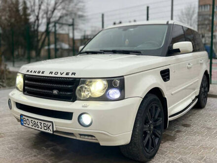 Ленд Ровер Range Rover Sport 2008 у Чортків на Automoto.ua Білий Ленд Ровер Range Rover Sport, об'ємом двигуна 2.7 л та пробігом 185 тис. км за 16500 $, фото 1 на Automoto.ua