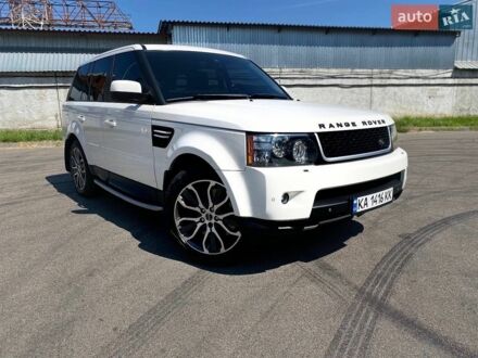 Білий Ленд Ровер Range Rover Sport, об'ємом двигуна 5 л та пробігом 119 тис. км за 14999 $, фото 1 на Automoto.ua