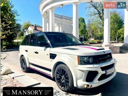 Білий Ленд Ровер Range Rover Sport, об'ємом двигуна 5 л та пробігом 137 тис. км за 39900 $, фото 1 на Automoto.ua