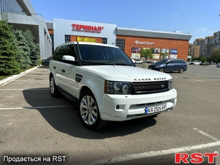Білий Ленд Ровер Range Rover Sport, об'ємом двигуна 5 л та пробігом 145 тис. км за 16500 $, фото 1 на Automoto.ua