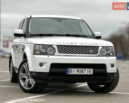 Білий Ленд Ровер Range Rover Sport, об'ємом двигуна 5 л та пробігом 120 тис. км за 15500 $, фото 1 на Automoto.ua