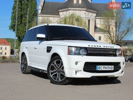Білий Ленд Ровер Range Rover Sport, об'ємом двигуна 2.99 л та пробігом 177 тис. км за 12500 $, фото 1 на Automoto.ua