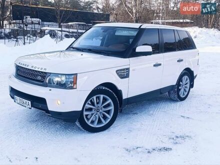Білий Ленд Ровер Range Rover Sport, об'ємом двигуна 5 л та пробігом 179 тис. км за 14800 $, фото 1 на Automoto.ua