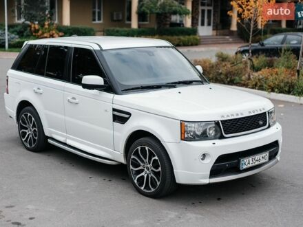 Білий Ленд Ровер Range Rover Sport, об'ємом двигуна 5 л та пробігом 157 тис. км за 12500 $, фото 1 на Automoto.ua