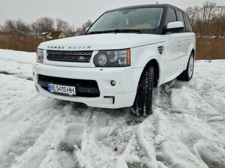 Белый Ленд Ровер Рендж Ровер Спорт, объемом двигателя 5 л и пробегом 170 тыс. км за 13333 $, фото 1 на Automoto.ua