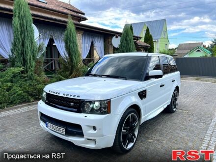 Білий Ленд Ровер Range Rover Sport, об'ємом двигуна 5 л та пробігом 150 тис. км за 16500 $, фото 1 на Automoto.ua