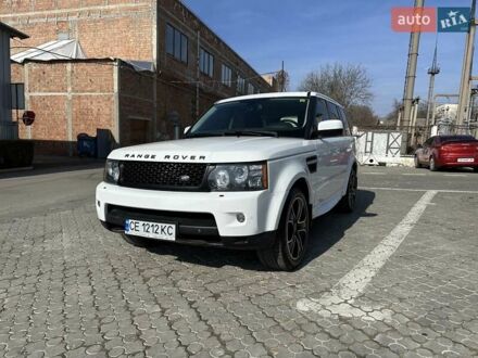 Ленд Ровер Рендж Ровер Спорт 2011 в Черновцах на Automoto.ua Белый Ленд Ровер Рендж Ровер Спорт, объемом двигателя 5 л и пробегом 195 тыс. км за 17300 $, фото 1 на Automoto.ua