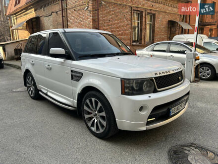 Ленд Ровер Range Rover Sport 2012 у Дніпро (Дніпропетровську) на Automoto.ua Білий Ленд Ровер Range Rover Sport, об'ємом двигуна 5 л та пробігом 212 тис. км за 17500 $, фото 1 на Automoto.ua