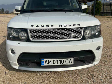 Белый Ленд Ровер Рендж Ровер Спорт, объемом двигателя 3 л и пробегом 380 тыс. км за 16700 $, фото 1 на Automoto.ua