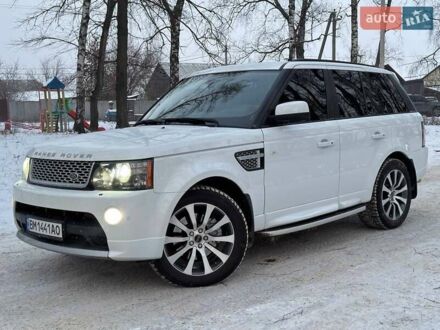 Белый Ленд Ровер Рендж Ровер Спорт, объемом двигателя 2.99 л и пробегом 120 тыс. км за 19000 $, фото 1 на Automoto.ua