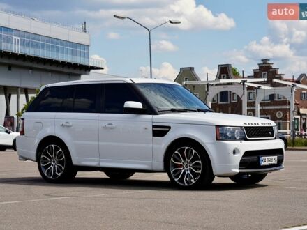 Білий Ленд Ровер Range Rover Sport, об'ємом двигуна 5 л та пробігом 193 тис. км за 17500 $, фото 1 на Automoto.ua