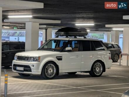 Белый Ленд Ровер Рендж Ровер Спорт, объемом двигателя 5 л и пробегом 49 тыс. км за 27777 $, фото 1 на Automoto.ua