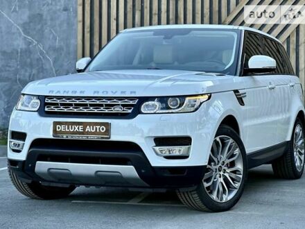 Білий Ленд Ровер Range Rover Sport, об'ємом двигуна 5 л та пробігом 34 тис. км за 42500 $, фото 1 на Automoto.ua