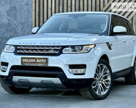 Білий Ленд Ровер Range Rover Sport, об'ємом двигуна 5 л та пробігом 34 тис. км за 42500 $, фото 1 на Automoto.ua