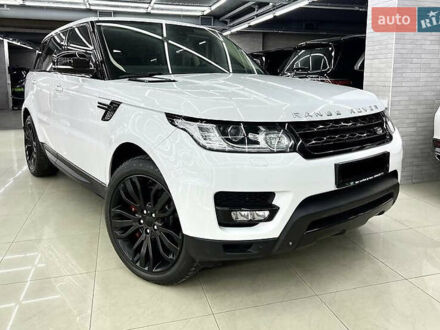Білий Ленд Ровер Range Rover Sport, об'ємом двигуна 5 л та пробігом 119 тис. км за 39500 $, фото 1 на Automoto.ua