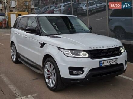 Белый Ленд Ровер Рендж Ровер Спорт, объемом двигателя 5 л и пробегом 122 тыс. км за 34500 $, фото 1 на Automoto.ua