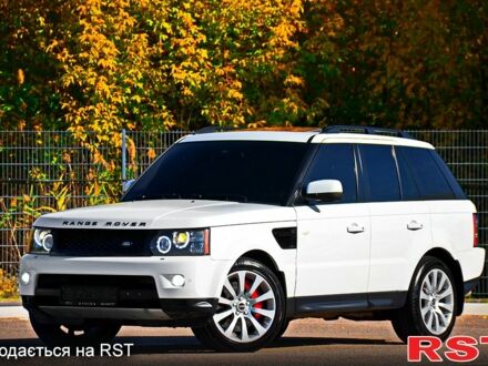 Ленд Ровер Range Rover Sport 2013 у Дніпро (Дніпропетровську) на Automoto.ua Білий Ленд Ровер Range Rover Sport, об'ємом двигуна 5 л та пробігом 135 тис. км за 18850 $, фото 1 на Automoto.ua