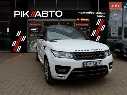 Білий Ленд Ровер Range Rover Sport, об'ємом двигуна 5 л та пробігом 123 тис. км за 29900 $, фото 1 на Automoto.ua